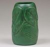 Owens Matte Green Vase c1910