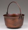 Arthur Cole - Avon Coppersmith  Hammered Copper Kettle c1930s