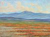 Paul Gylden Krone Painting California Poppies 1936