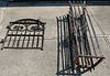 Lot of Two Wrought Iron Gate Pieces