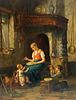 Joseph Gyselinckx, Mother Feeding Her Children