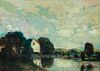 Manner of Jean-Baptiste-Camille Corot, River Scene