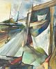Romaine Solbert, Abstract Composition, Boats