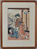 Utagawa Kunisada Japanese Woodblock Print