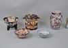 Group Five Assorted Asian Porcelain Wares