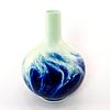 Blue Flambe Vase