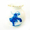 Doulton Burslem Blue Children Miniature Vase