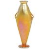 Tiffany Favrile Double Handle Glass Vase