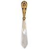 Mother of Pearl & Brass Letter Opener