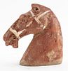Chinese Han Period Terra Cotta Horse Head