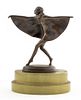 Lorenzl Art Deco Bronze Sculpture of a Dancer