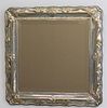 Sterling Silver Repousse Hanging Wall Mirror