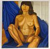LG John F. Chambers Nude Figure Study Painting