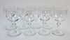 8PC Baccarat Normandie Water Goblets