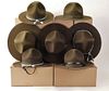 7PC United States Military Cavalry Hats