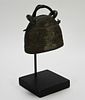 19C Burmese Bronze Elephant Bell