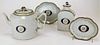 4PC Chinese Export Porcelain Tableware