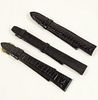 Three (3) Men's Watch Straps Including PP Lizard Skin Measures 17mm wide, Raymond Weil Calfskin with Buckle Measures 20mm wide and a Jaeger LeCoultre 