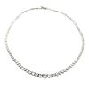 26.71 Ct Diamond Tennis Necklace