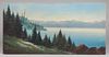 R. Griffith Sierra Mountain Painting c1910s