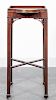 * A George III Style Mahogany Kettle Stand Height 27 3/4 x width 12 x depth 17 inches.