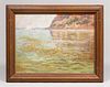 Martin Jacob Jackson California Coastal Painting c1910s