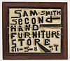 Second Hand Furniture Sign