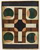 Parcheesi Gameboard in Five Colors