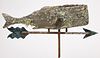 Carved Whale Weathervane