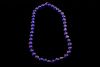 Blue Peking Glass Dragon Eye Bead Necklace