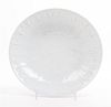 * A Chinese Blanc de Chine Low Bowl Diameter 10 inches.