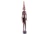 Hand Carved Leadwood Ceremonial African Warrior