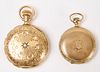 Two 14K Gold Pocket Watches