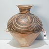 Large Chinese Neolithic style pottery vessel