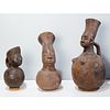 Mangbetu Peoples, large Nembwo pottery vessels