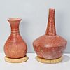 Djenne Culture, (2) terracotta vessels