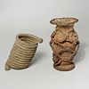 Igbo Peoples, coil currency and vessel