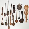 Various African Peoples, (16) wood implements