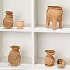 Bura-Asinda Culture, (6) small terracotta pots