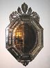 Venetian Style Octagonal Glass Mirror