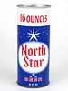 1967 North Star Beer 16oz  One Pint Tab Top Can T158-05
