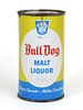 1962 Bull Dog Malt Liquor 12oz Flat Top Can 46-03