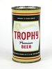 1958 Trophy Premium Beer 12oz Flat Top Can 140-03