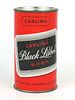 1958 Carling Black Label Beer (Frankenmuth) 12oz Flat Top Can 38-06