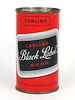 1958 Black Label Beer (Cleveland) 12oz Flat Top Can 38-16.1