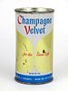 1963 Champagne Velvet Beer 12oz Flat Top Can 48-30