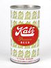 1970 Katz Premium Beer 12oz Tab Top Can T84-11