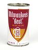 1960 Milwaukee's "Best" 12oz Flat Top Can 100-08V