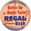 1938 Regal Beer 4 inch coaster Coaster FL-ABC-1