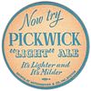 1948 Pickwick Light Ale  Coaster MA-HAFF-7